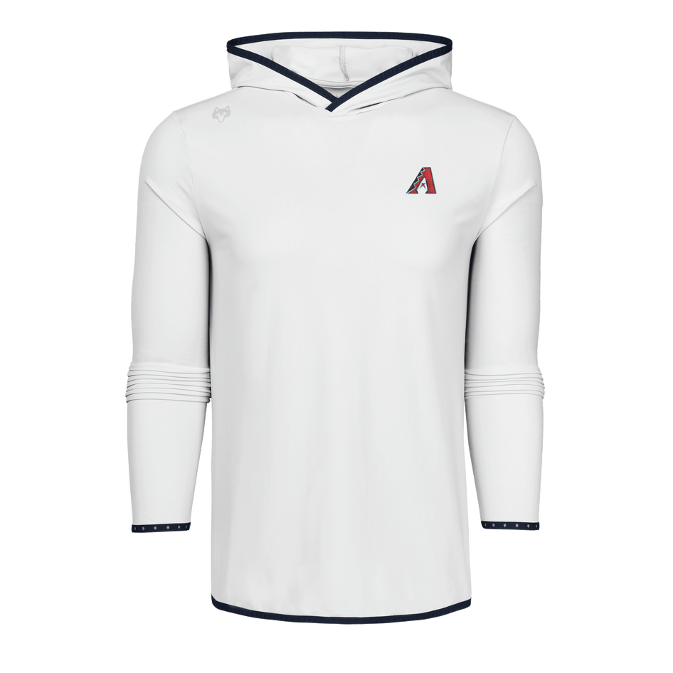 Arctic Men's Arizona Diamondbacks Colorado Hoodie - Flat Lay Front, Wolf Logo & Elasticated Cuffs | Greyson Clothiers
