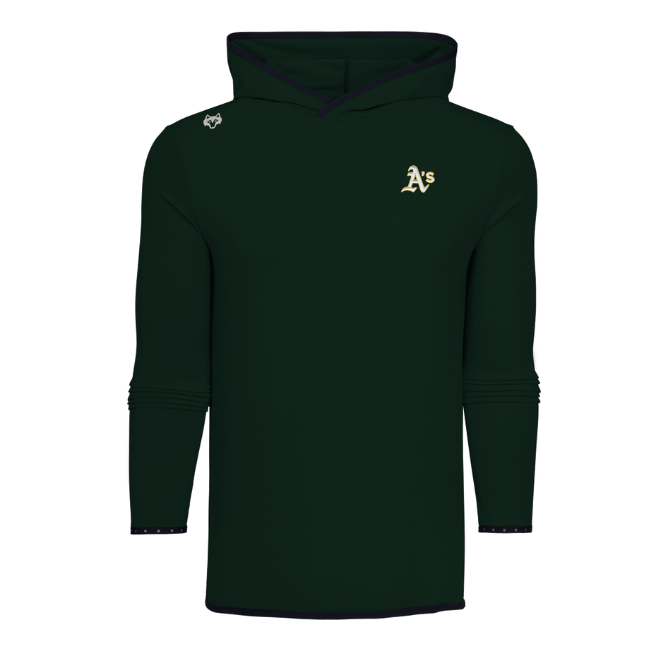 Greyson Colorado Hoodie Jesper Green - Oakland A's MLB Collab Flat Lay | Greyson Clothiers