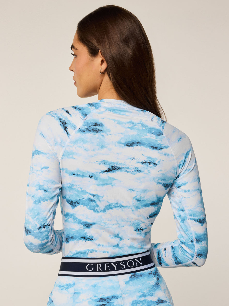 Greyson Clothiers Painted Clouds Phoenix Flare Skirt