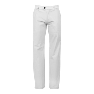 Arctic Greyson Montauk Sport Trouser Slim Fit - Front View, Men's Performance Golf Pant, Light Grey | Greyson Clothiers