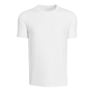 Arctic White Guide Sport Classic Short Sleeve Tee - Three-Quarter View | Greyson Clothiers