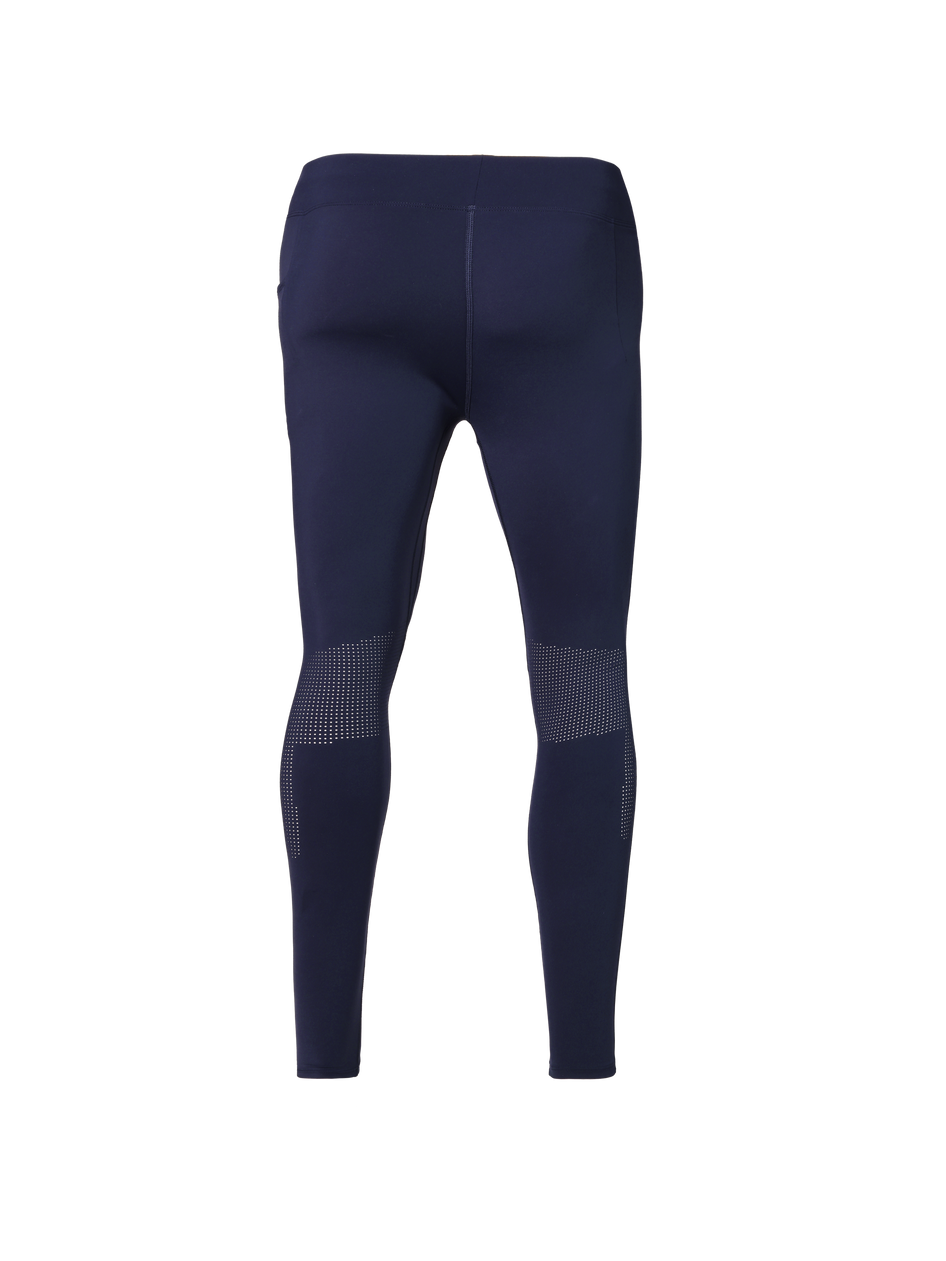 Greyson Clothiers Knight Tight in Maltese Blue - Back View, Perforated Knee Detail | Men's Baselayer
