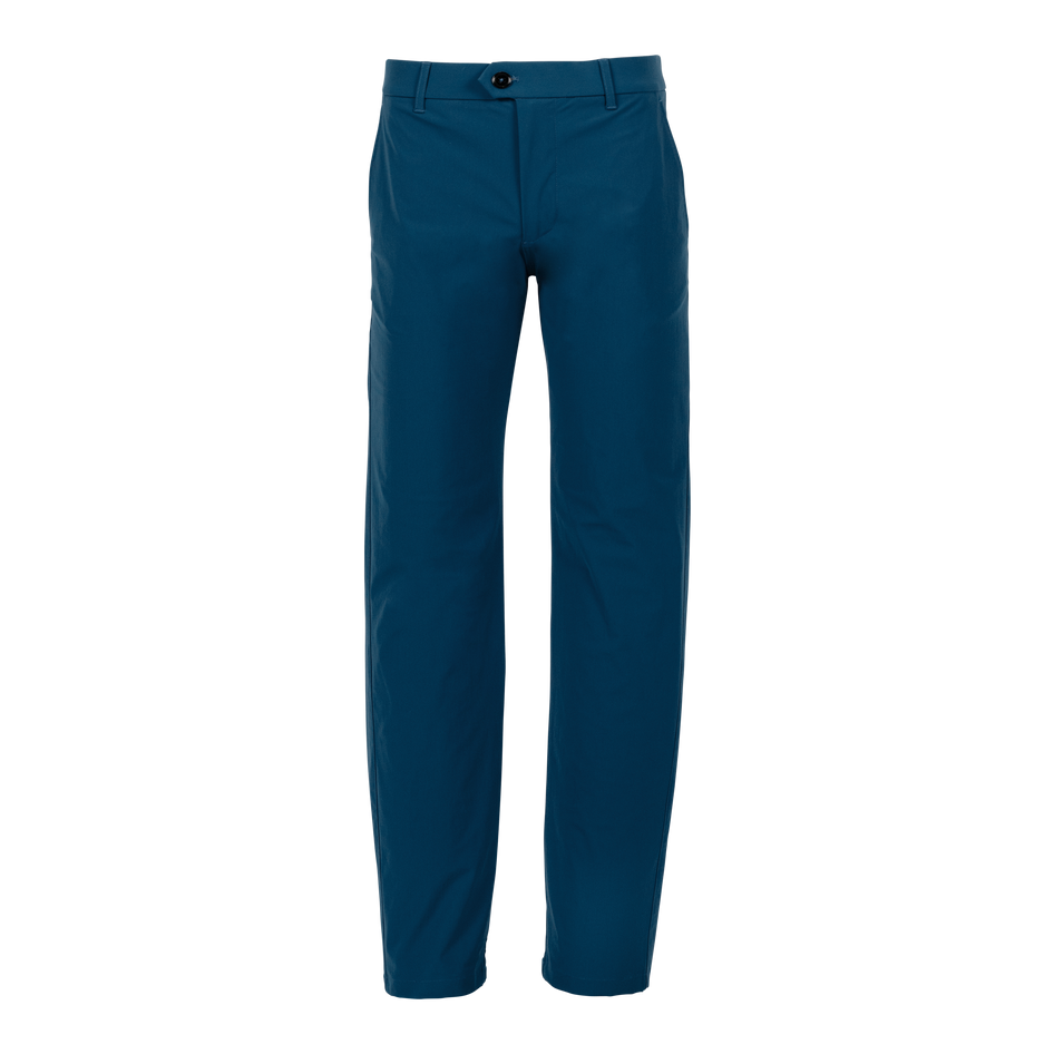 Teal Montauk Performance Trouser, Men's Premium Golf Pant - Front View | Greyson Clothiers