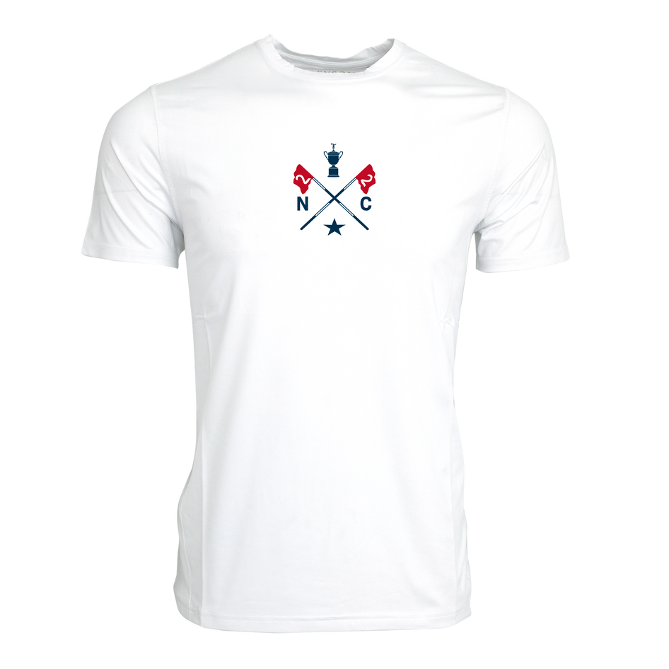 Greyson Clothiers Trophy & Flag Guide Sport Short Sleeve Tee in ARCTIC