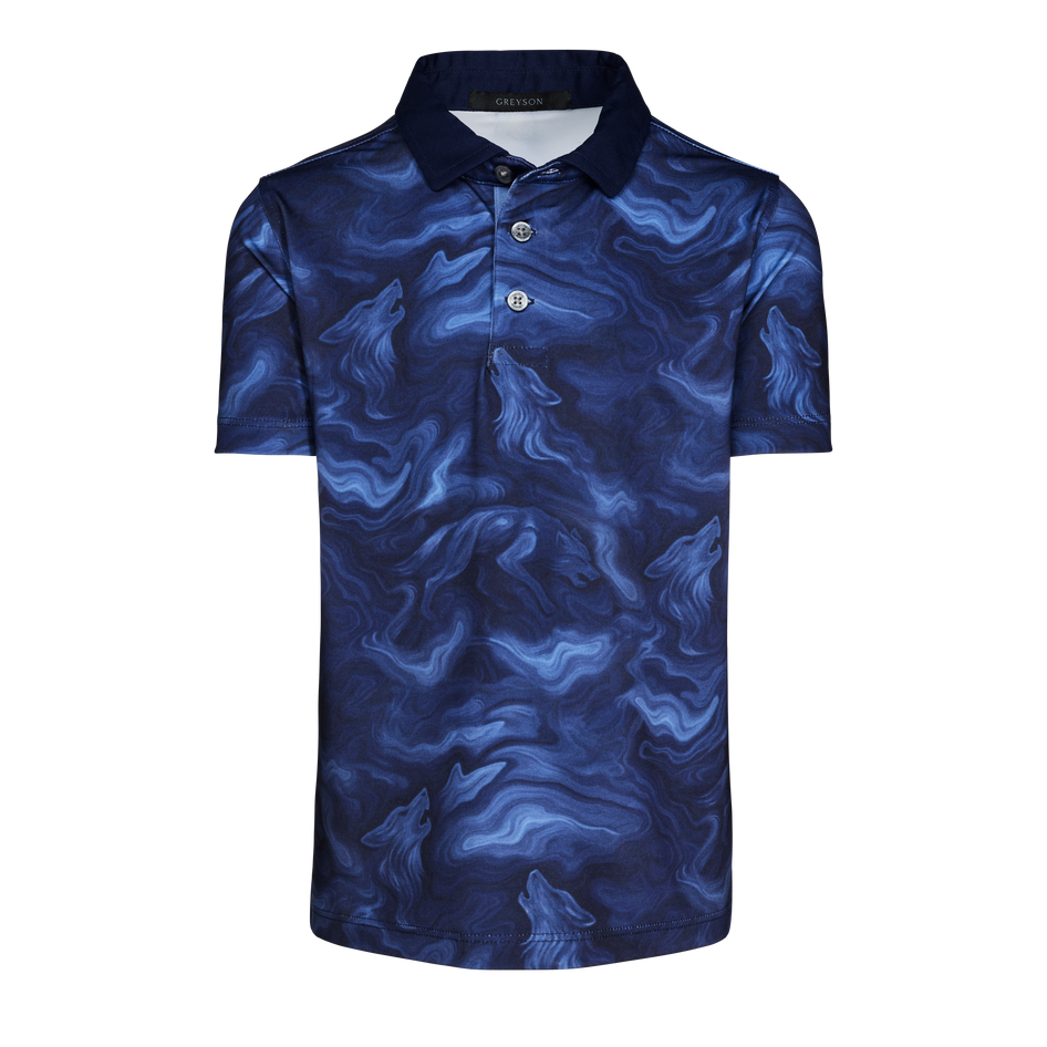Boy's Smoke In The Den Short Sleeve Polo