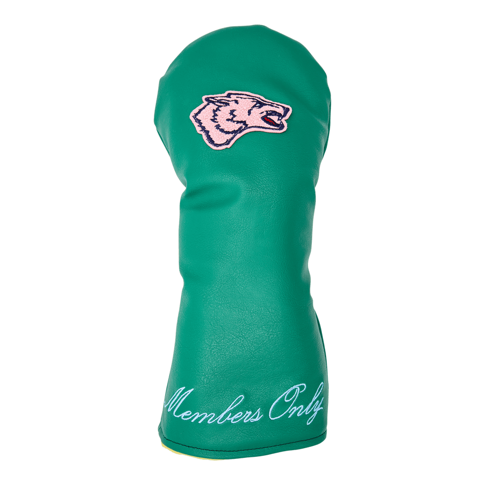 Greyson Clothiers Azalea Wolf Driver Headcover in GREEN