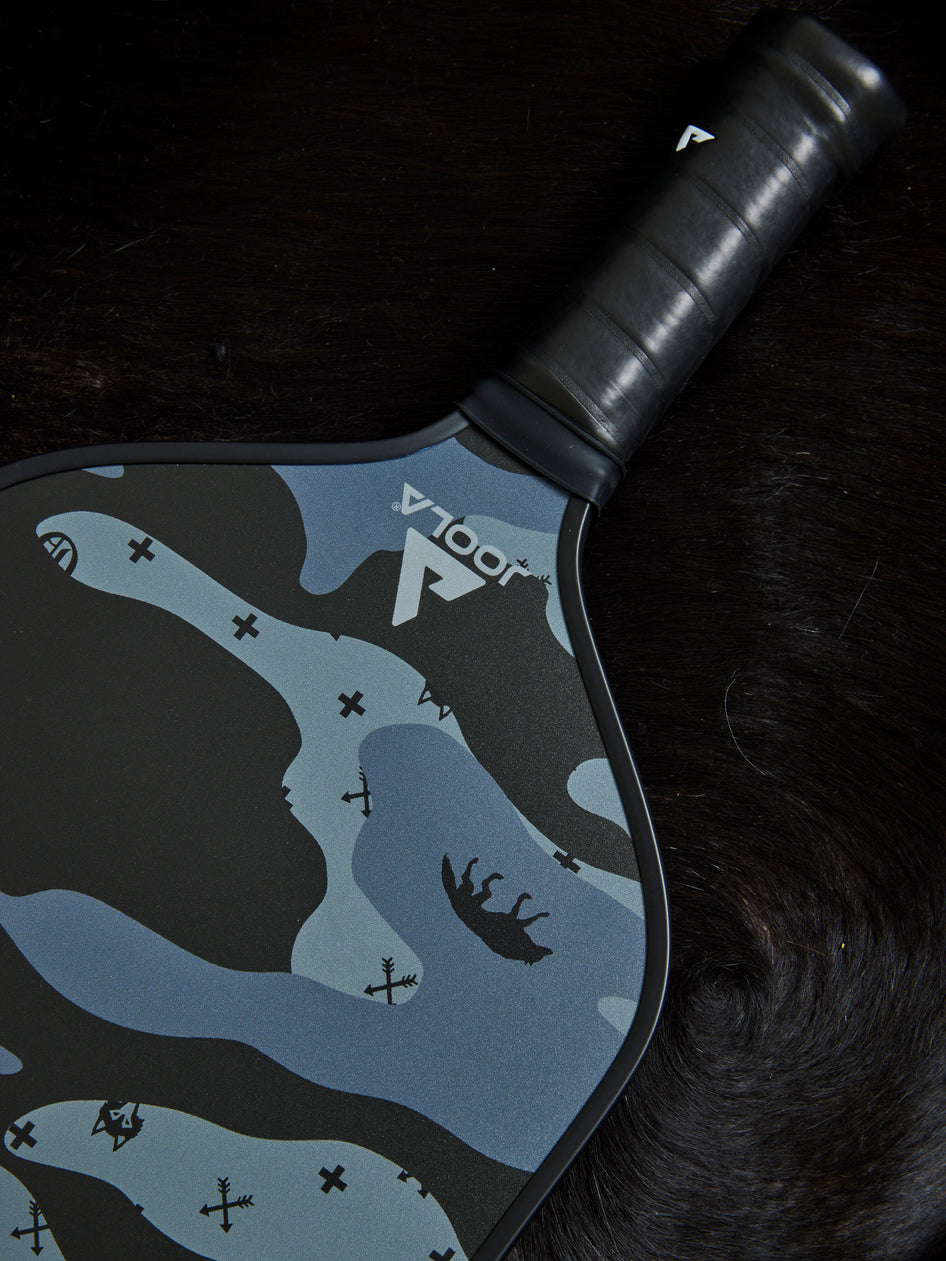 Greyson Clothiers G.O.A.T. Camo Greyson x Joola Pickle Ball Paddle in SHEPHERD