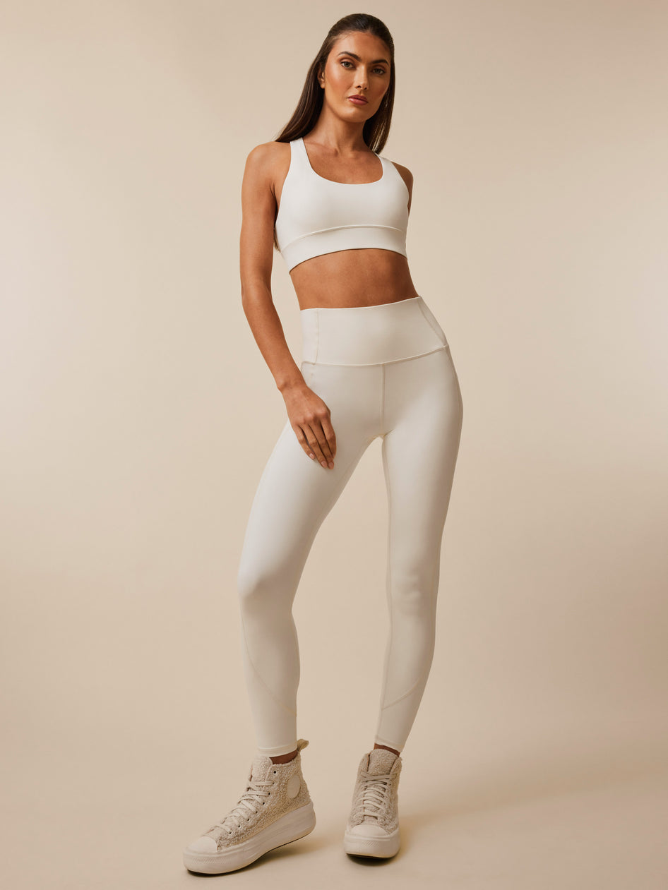 Greyson Clothiers Soleil Luxe Legging in DOVE