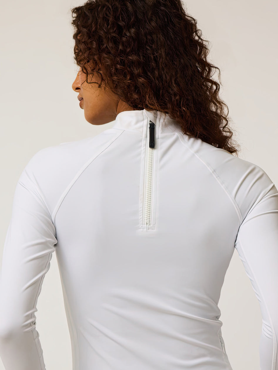Greyson Clothiers Soleil Mock Neck in ARCTIC