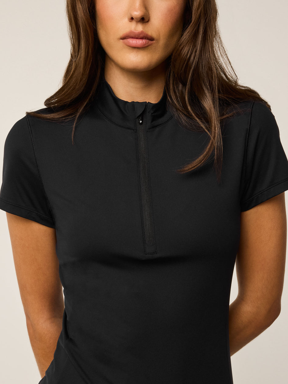 Greyson Clothiers Halley Short Sleeve Quarter-Zip