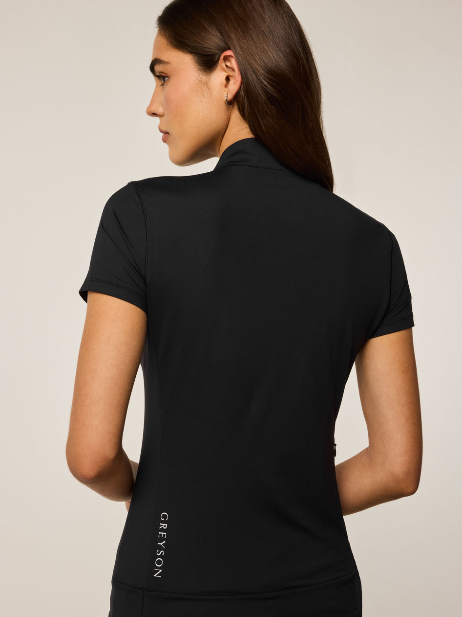 Greyson Clothiers Halley Short Sleeve Quarter-Zip
