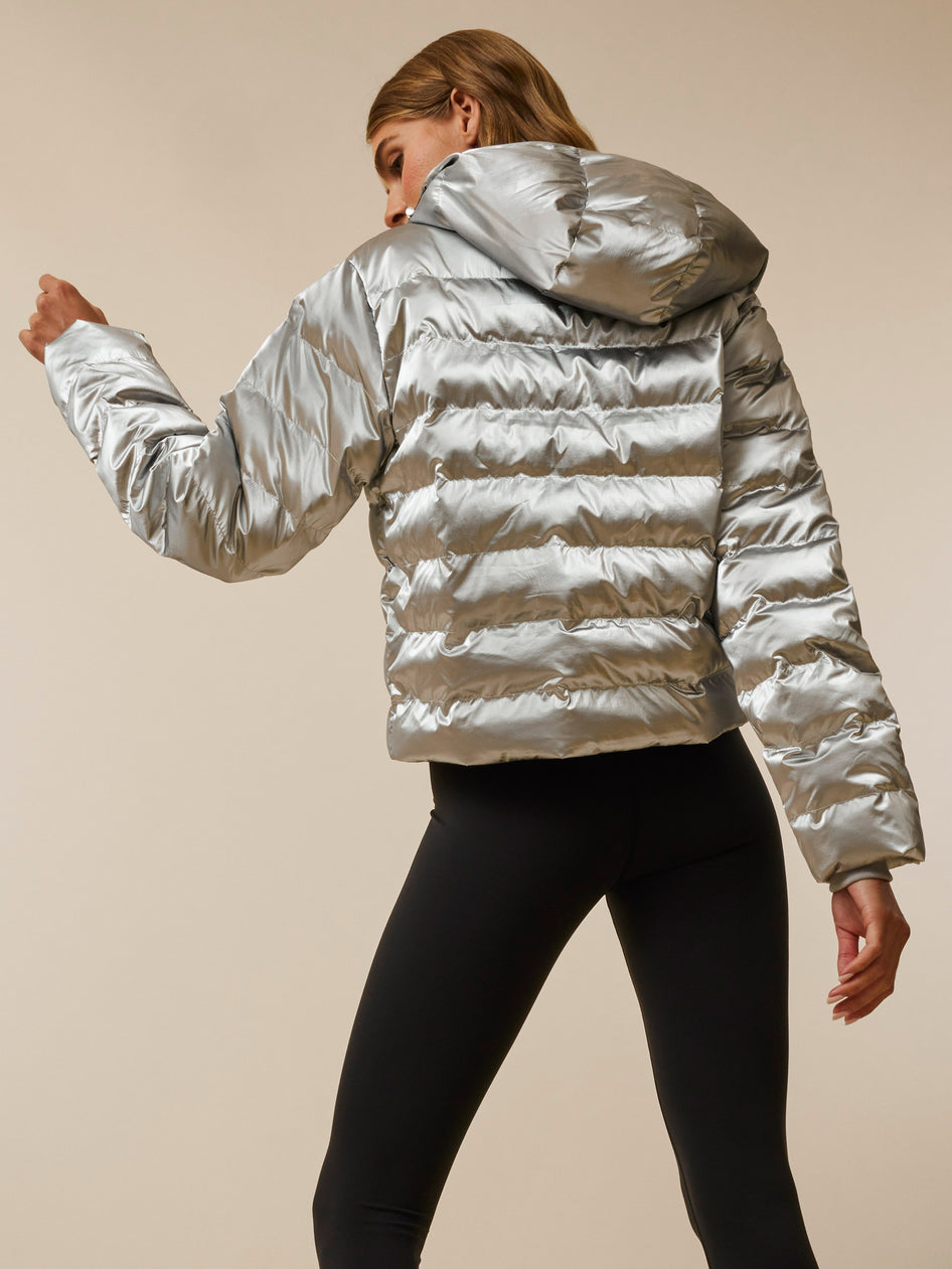 Greyson Clothiers Metallic Eos X Jacket in GUNMETAL