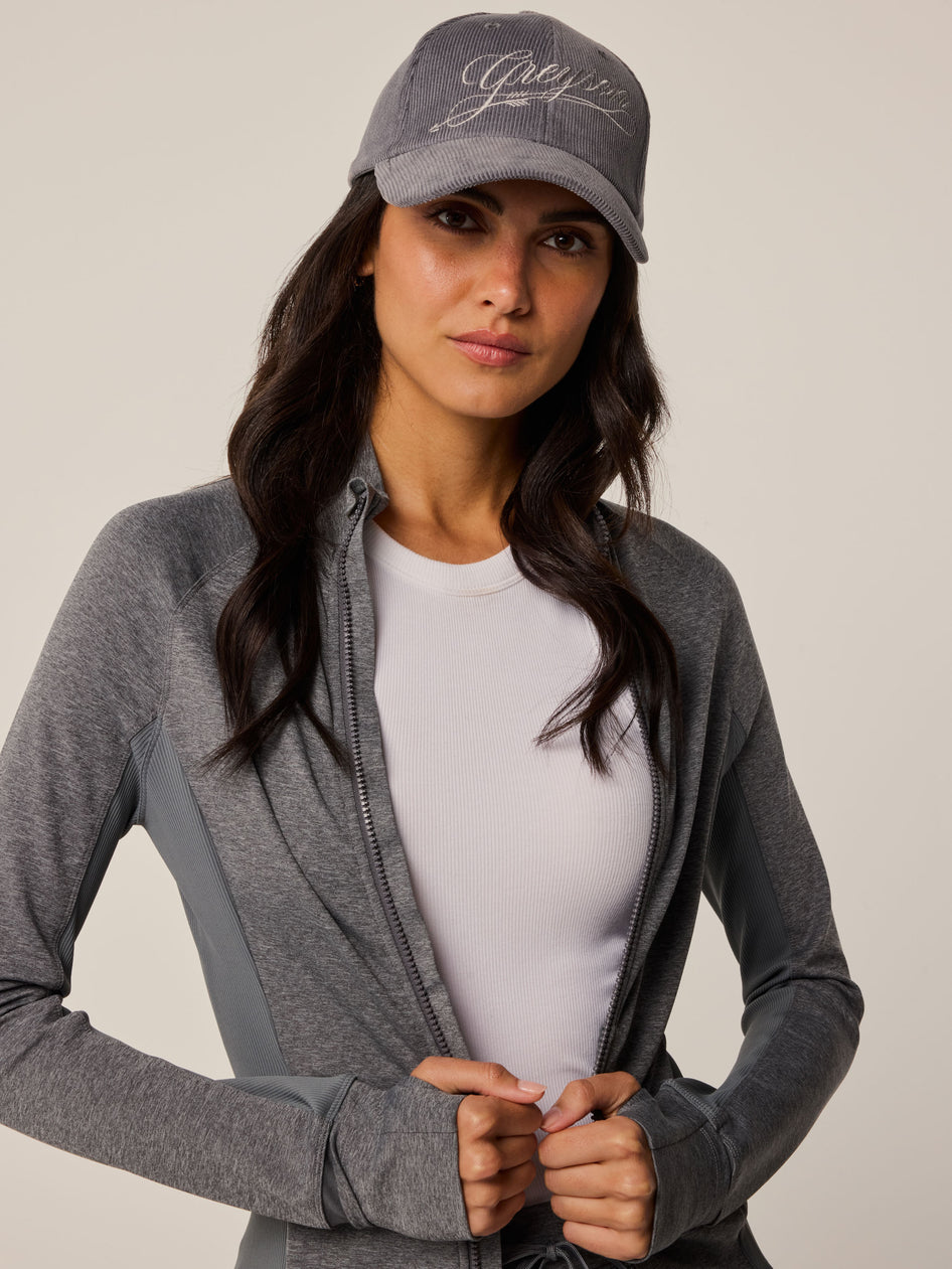 Greyson Clothiers Scarlett Corduroy Hat in LIGHT GREY