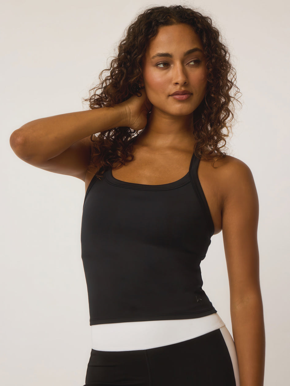 Greyson Clothiers Luna Racer Back Tank in SHEPHERD