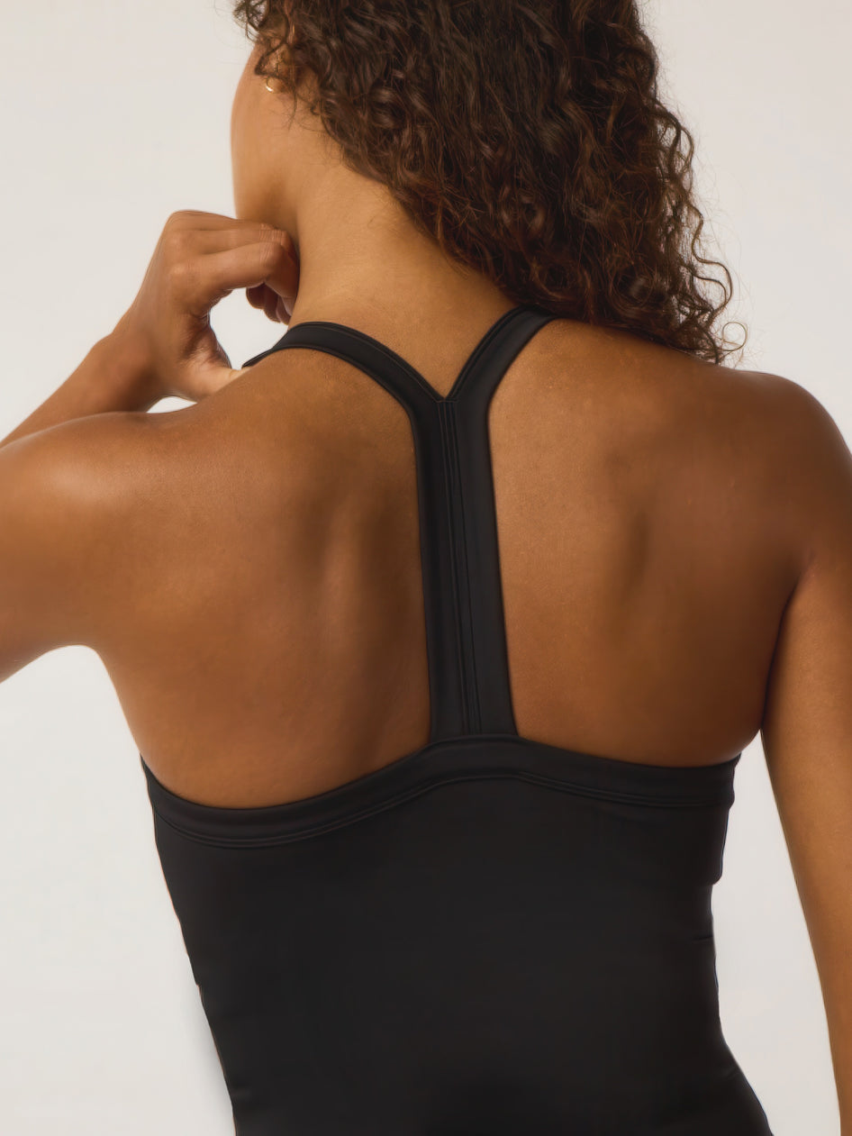 Greyson Clothiers Luna Racer Back Tank in SHEPHERD