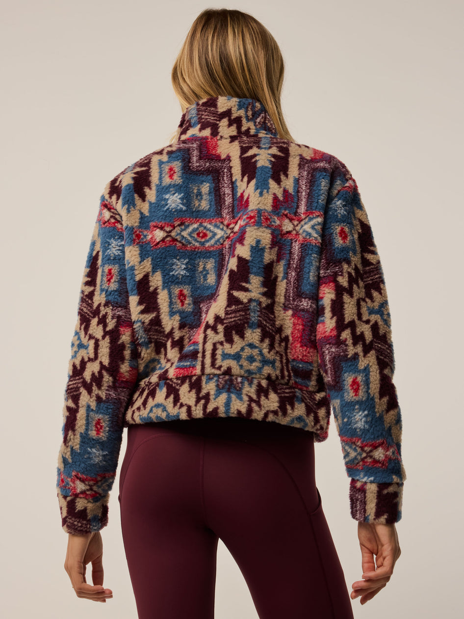 Greyson Clothiers Americana Sherpa Full-Zip Jacket