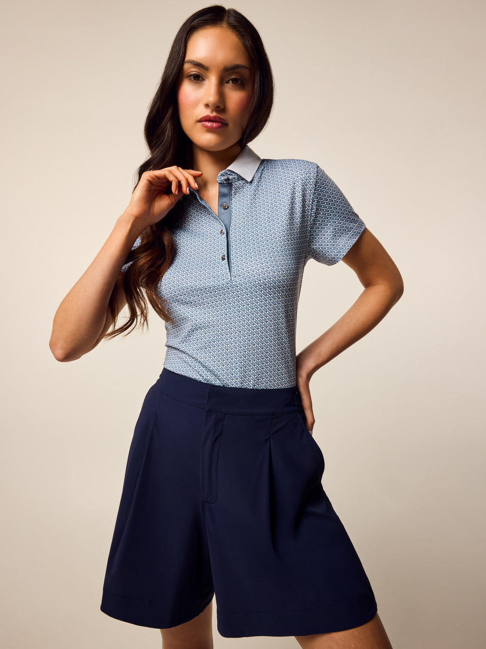 Greyson Clothiers Scarlett Link Short Sleeve Polo
