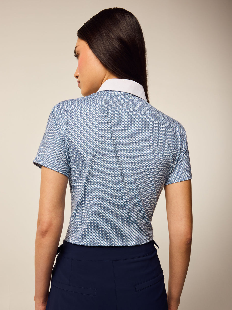 Greyson Clothiers Scarlett Link Short Sleeve Polo
