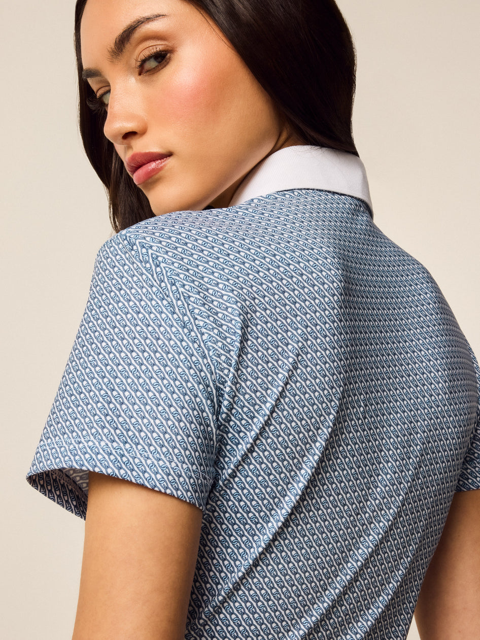 Greyson Clothiers Scarlett Link Short Sleeve Polo