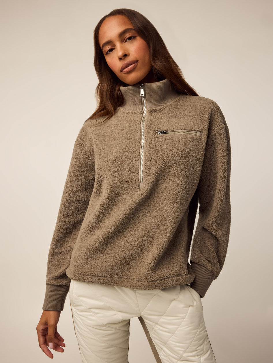 Greyson Clothiers Eira Sherpa Half-Zip