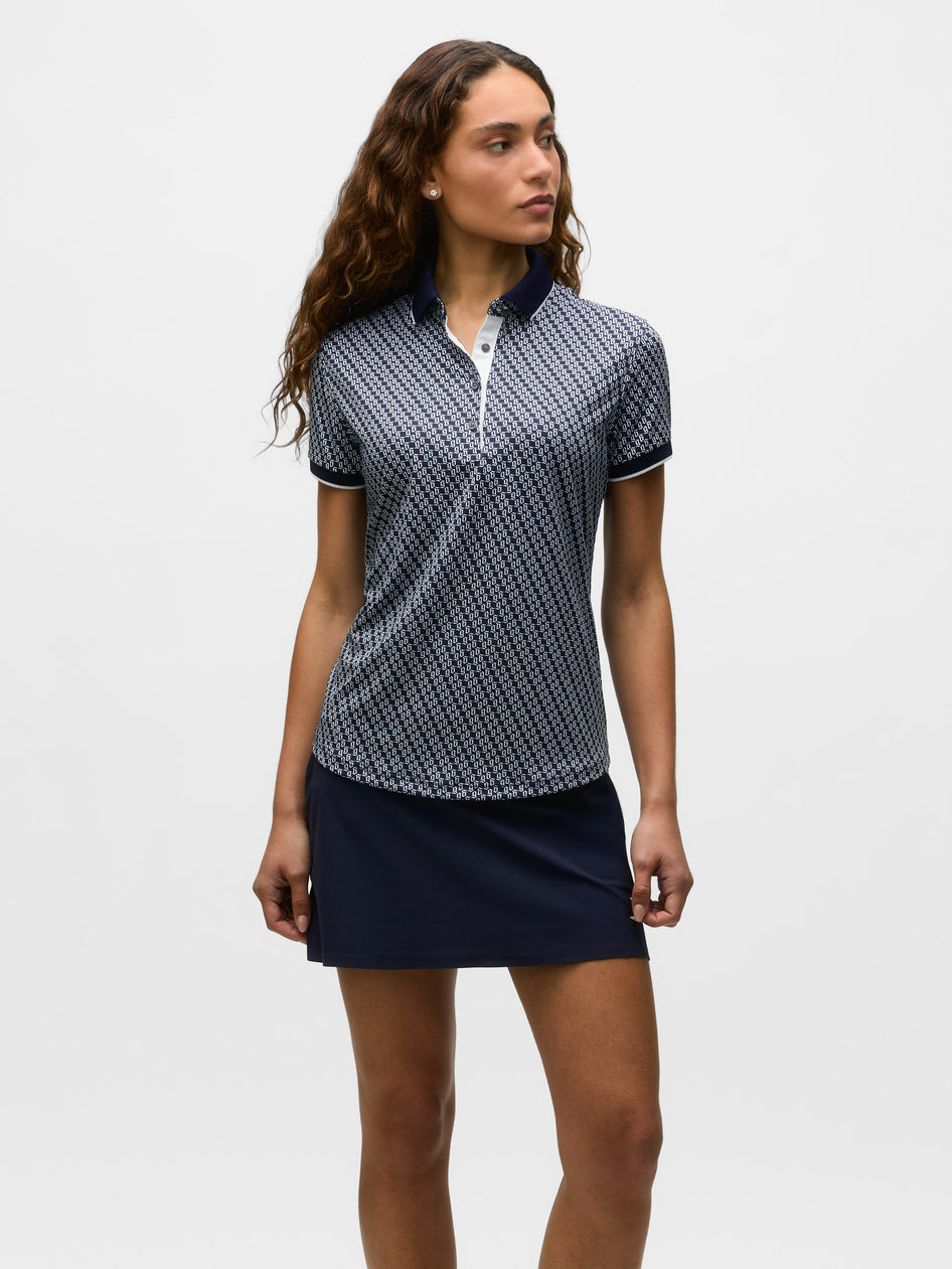 Wolf Tails Scarlett Short Sleeve Polo