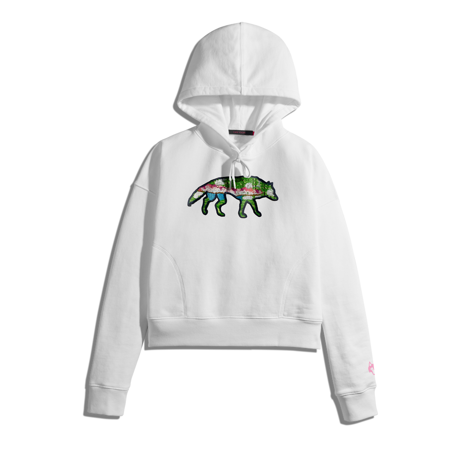 Greyson Clothiers Women's Augusta Stalking Wolf Aspen Hoodie