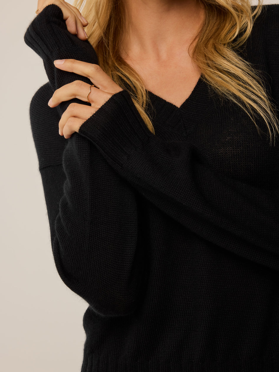 Greyson Clothiers Anila V Neck Cashmere Sweater