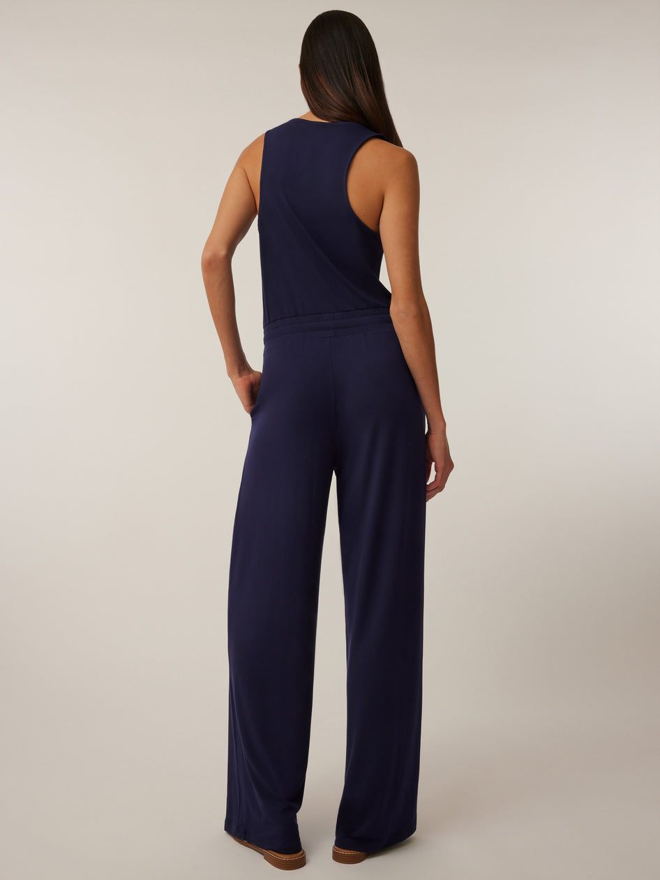 Greyson Clothiers Helena Jumpsuit in MALTESE BLUE