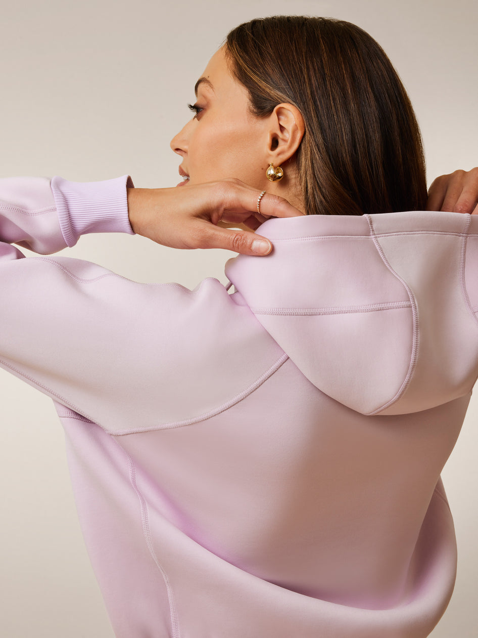 Greyson Clothiers Kristina Full-Zip Hoodie in SUNRISE