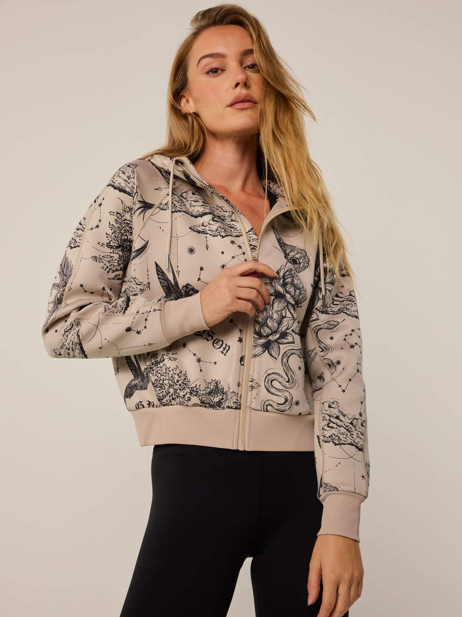 Greyson Clothiers Moon Diamond Kristina Full-Zip Hoodie