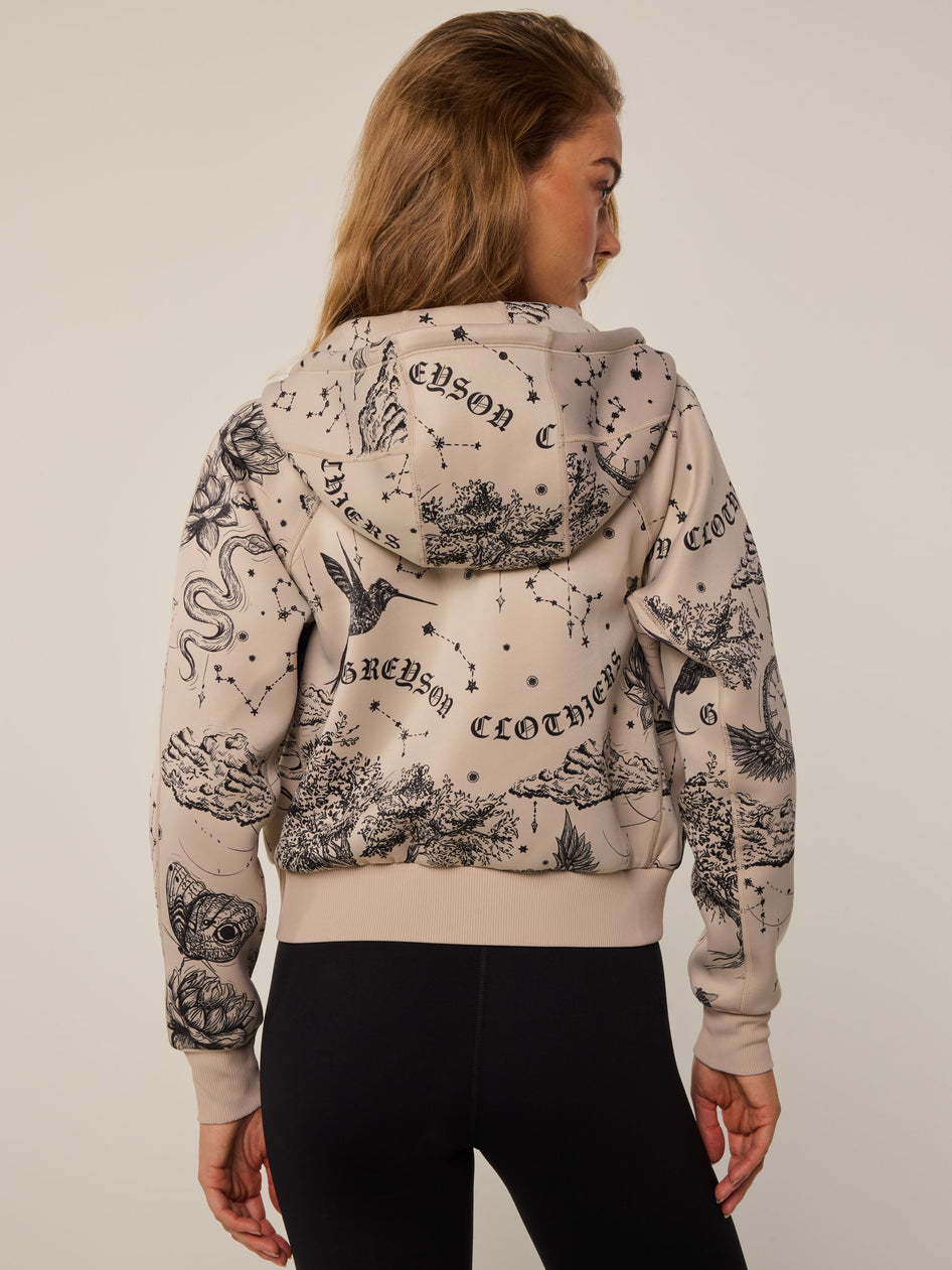 Greyson Clothiers Moon Diamond Kristina Full-Zip Hoodie