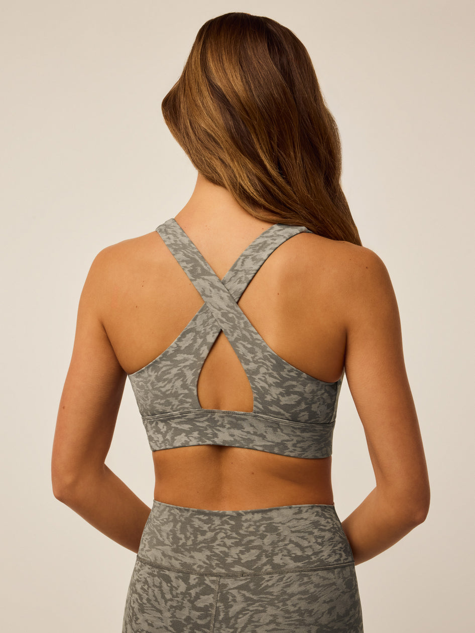 Greyson Clothiers Midas Wolf Jacquard Sports Bra