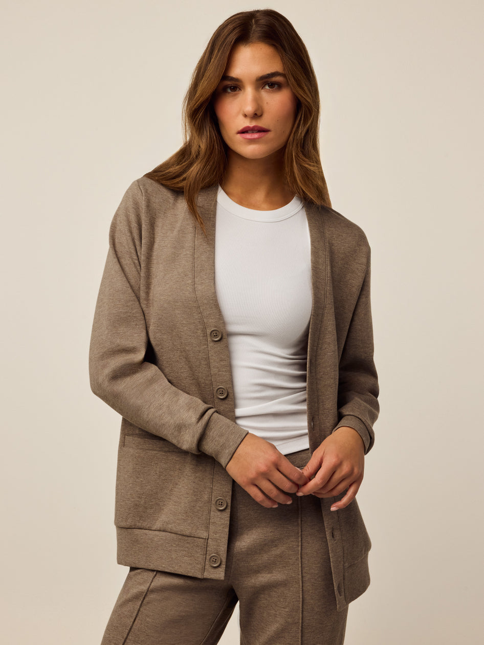 Greyson Clothiers Ojai Button-Down Cardigan Sweatshirt