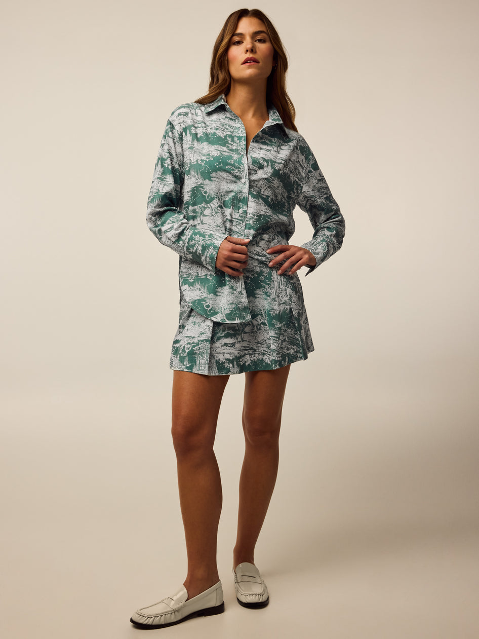 Greyson Clothiers Huntress Toile Ashe Button-Down
