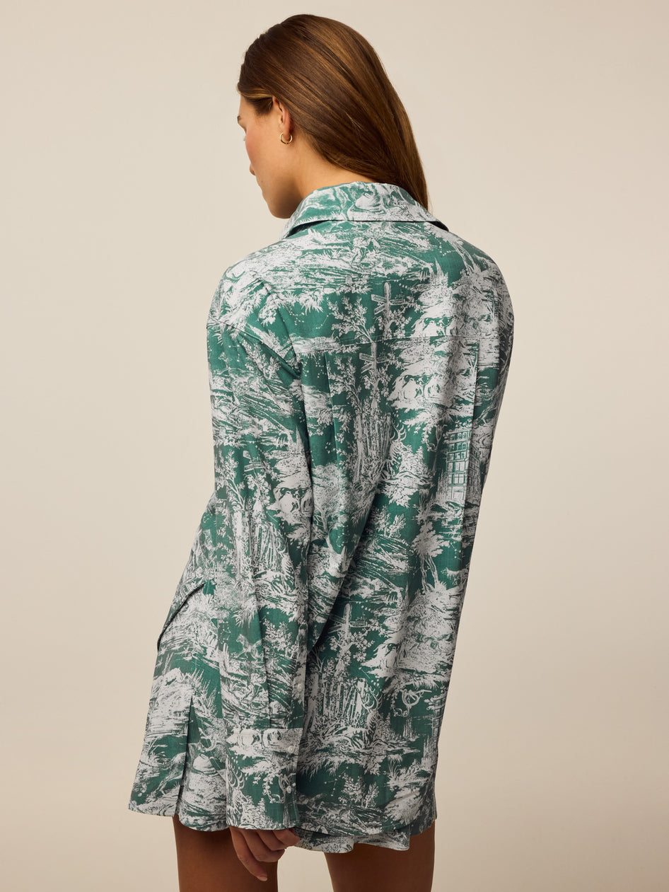 Greyson Clothiers Huntress Toile Ashe Button-Down
