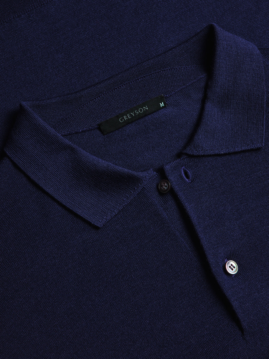 Greyson Clothiers Saratoga Long Sleeve Sweater Polo