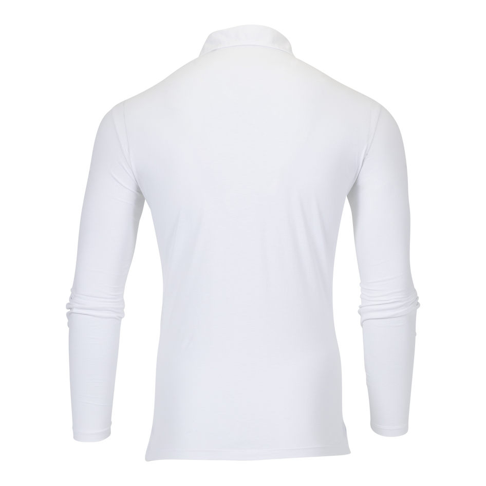 Greyson Clothiers Spirit Long Sleeve Polo in ARCTIC