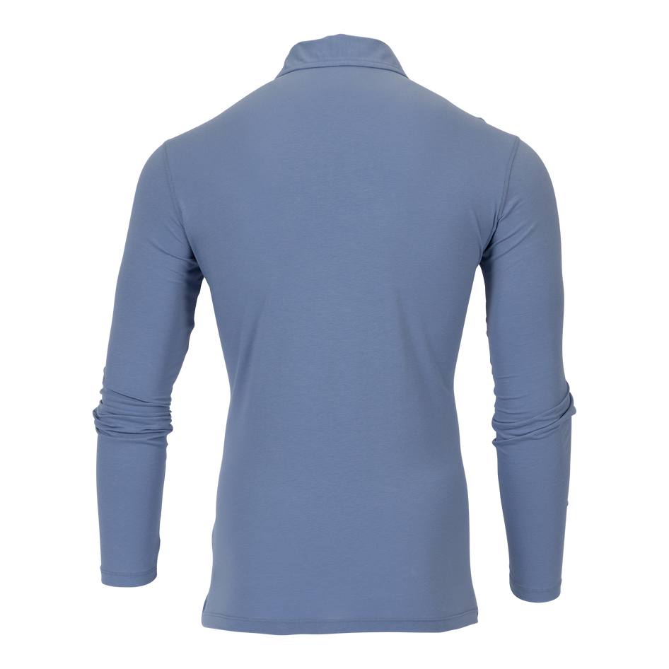 Greyson Clothiers Spirit Long Sleeve Polo in CLOUD