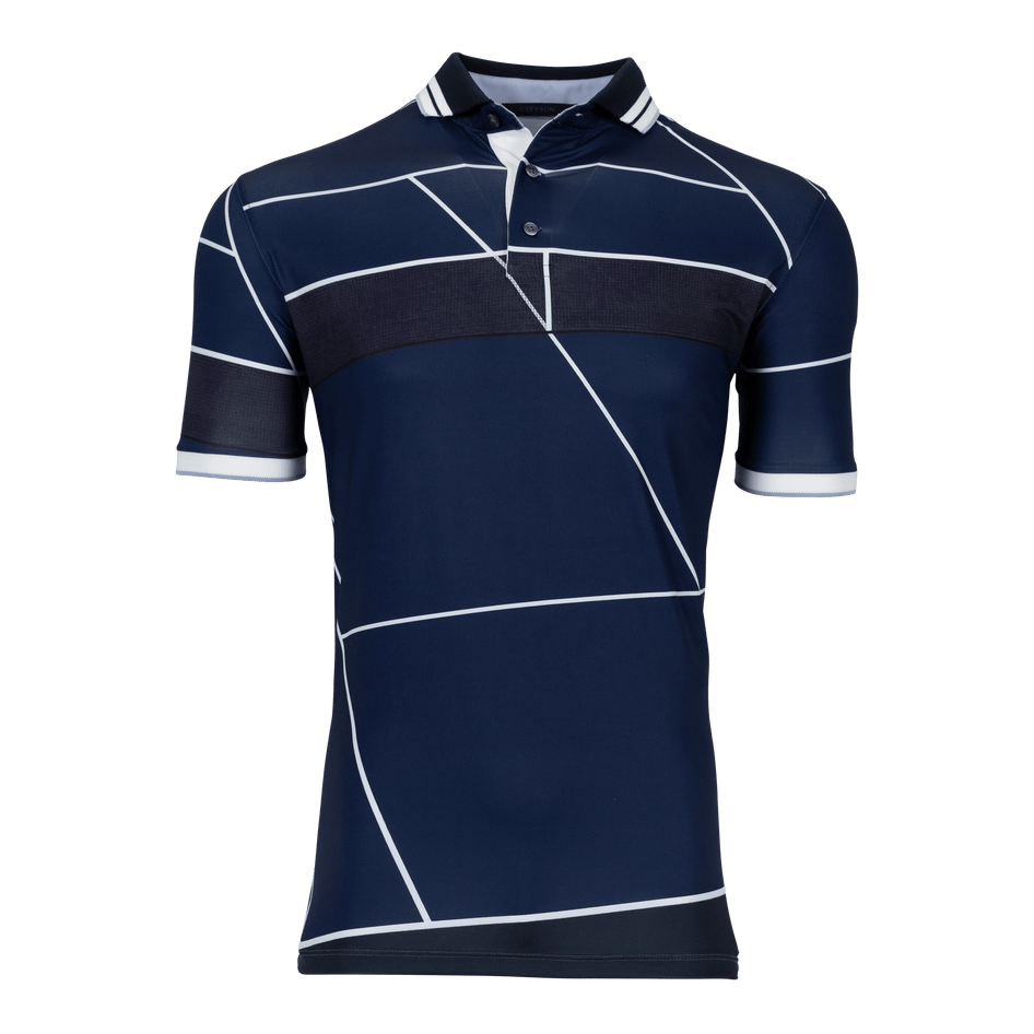 Greyson Clothiers Court Lines Polo in CANAL
