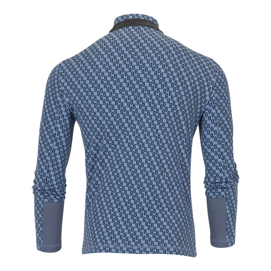 Greyson Clothiers Wolf Tails Sequoia Quarter-Zip in CLOUD