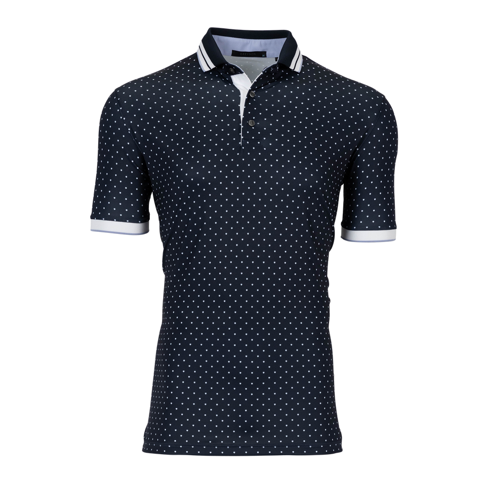 Greyson Clothiers Racquet Icon Polo in CANAL
