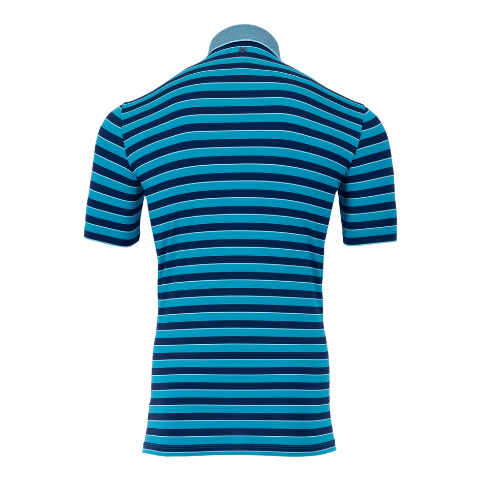 Greyson Clothiers Wolastoq Polo in CYANO/MALTESE BLUE/TORRENT