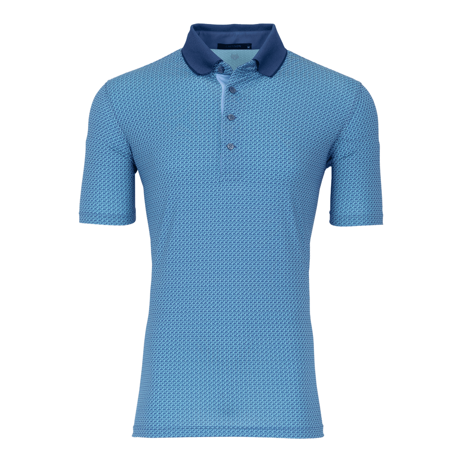 Greyson Clothiers Chain Linked Polo in TORRENT
