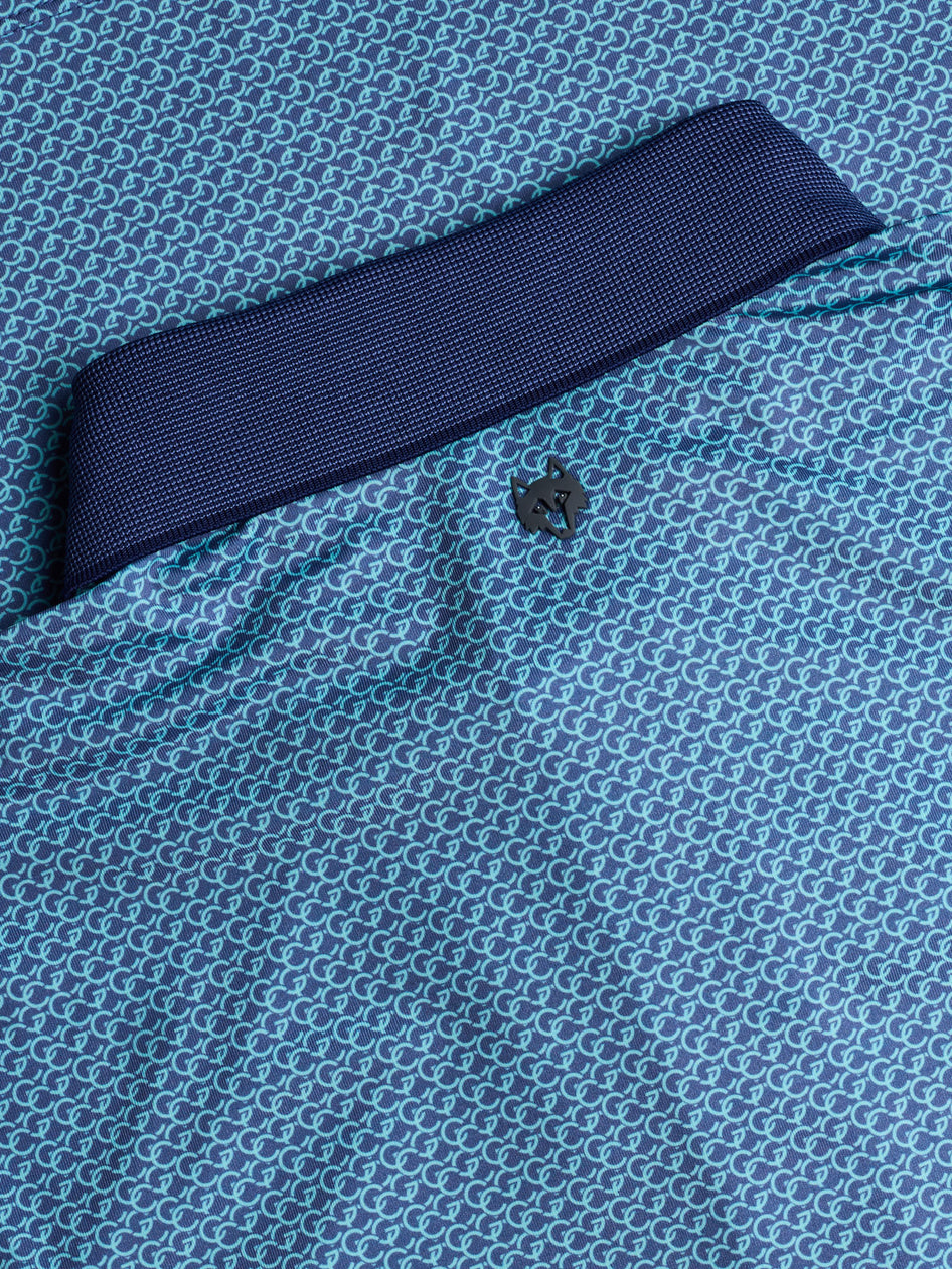 Greyson Clothiers Chain Linked Polo in TORRENT