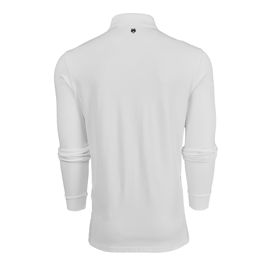 Greyson Clothiers Cherokee Long Sleeve Polo in ARCTIC