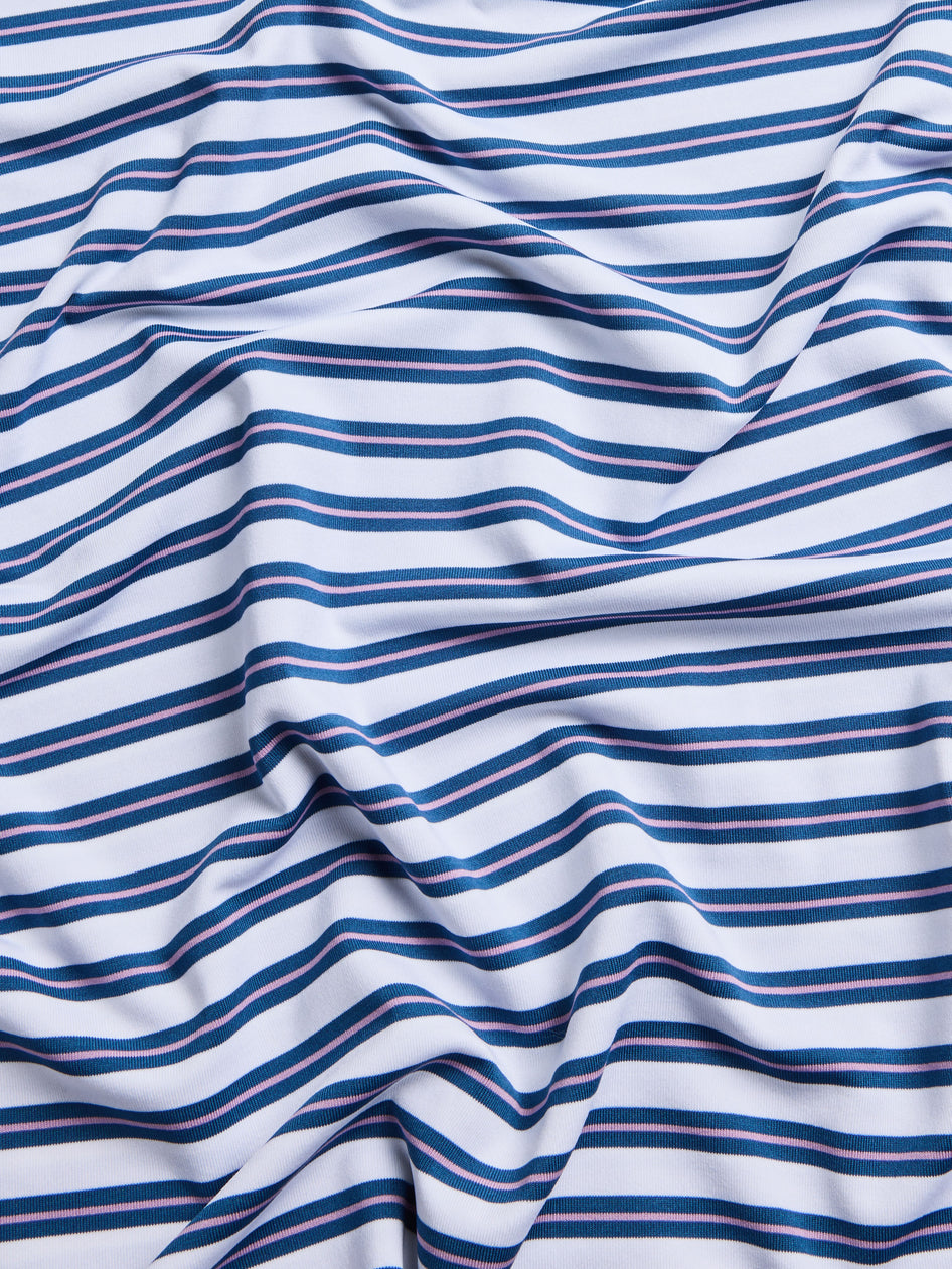Greyson Clothiers Crax Polo in ARCTIC/FJORD/WILLOWHERB