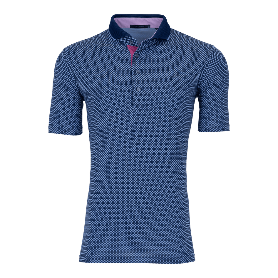 Greyson Clothiers Midnight Sun Polo in CLOUD