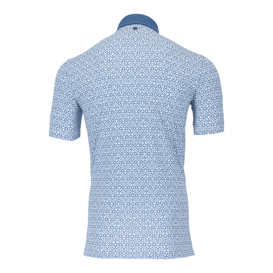 Greyson Clothiers Lowercase Polo in ARCTIC