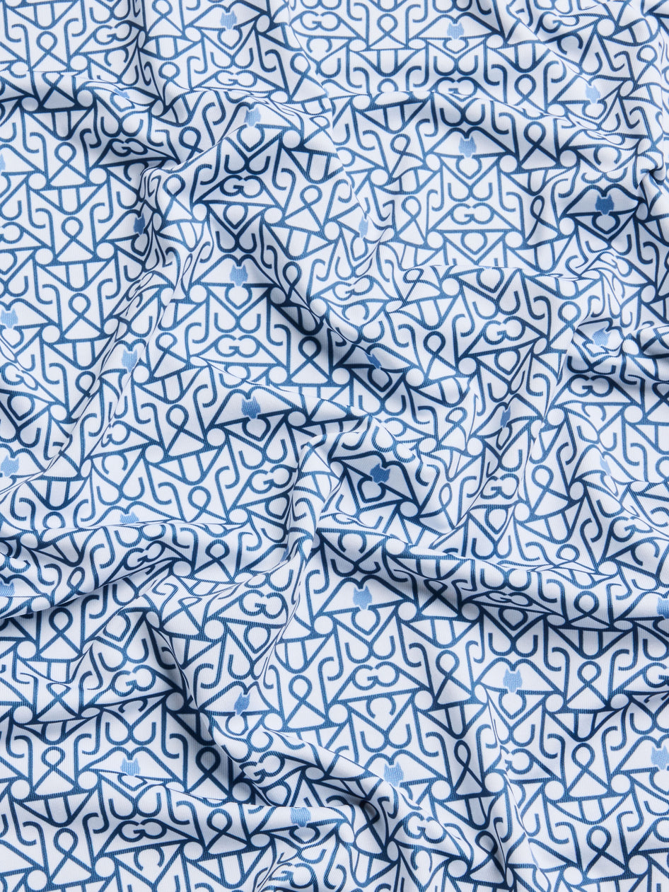 Greyson Clothiers Lowercase Polo in ARCTIC