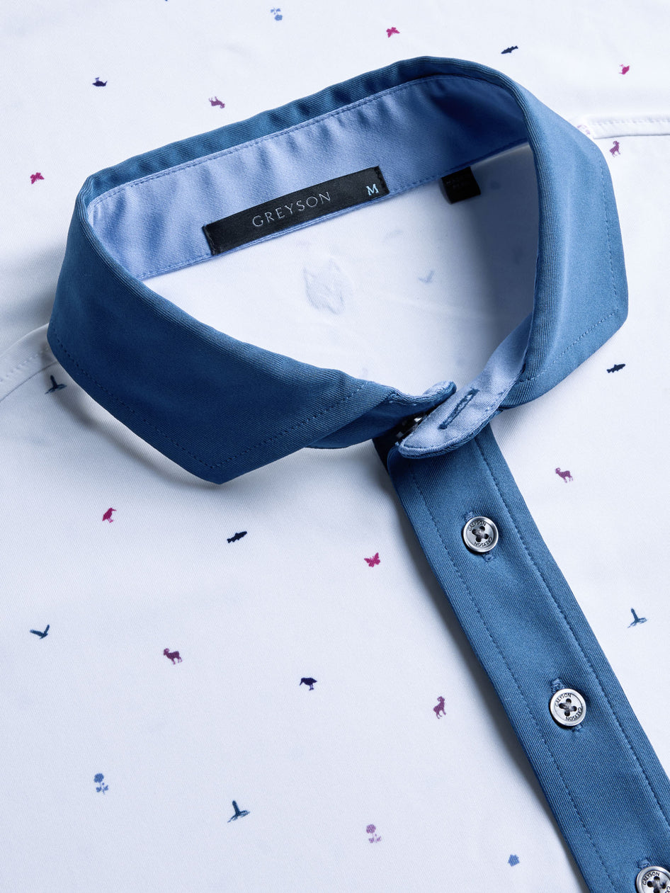 Greyson Clothiers Spirit of Faroe Polo in ARCTIC